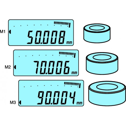 Нутромер индикаторный электронный НИЦ повышенной точности  45-100 0,001 электронный двухточечный BORE GAGE 511-501 Mitutoyo