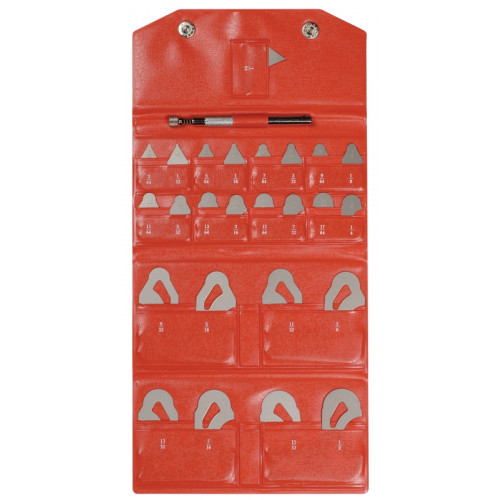 Набор шаблонов радиусных (R  1/64-1/2