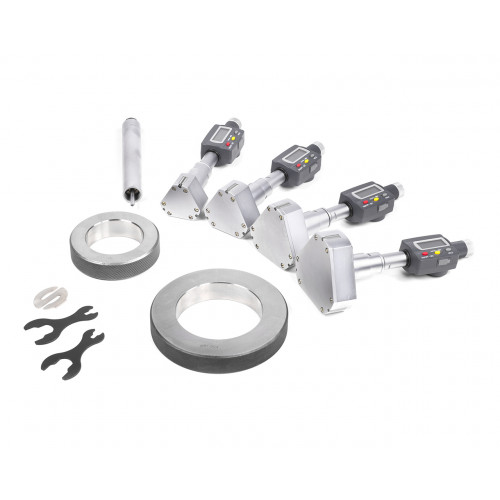 Набор нутромеров микрометрических 3-точечных электронный  50-100 0,001 у/к МИК*