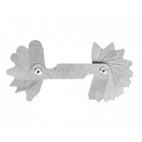 Набор шаблонов радиусных №1 (R 1-6мм) с калибровкой Измерон