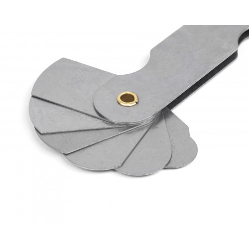 Набор шаблонов радиусных №2 (R 8-25мм) с калибровкой ИЗМЕРОН