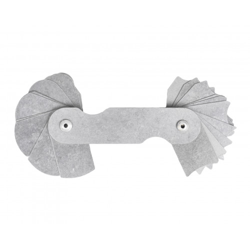 Набор шаблонов радиусных №3 (R 7-25мм) с калибровкой ИЗМЕРОН