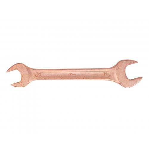 Ключ гаечный рожковый двусторонний  27x32 омедненный SIT