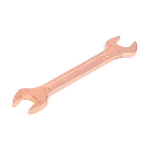 Ключ гаечный рожковый двусторонний  27x32 омедненный SIT