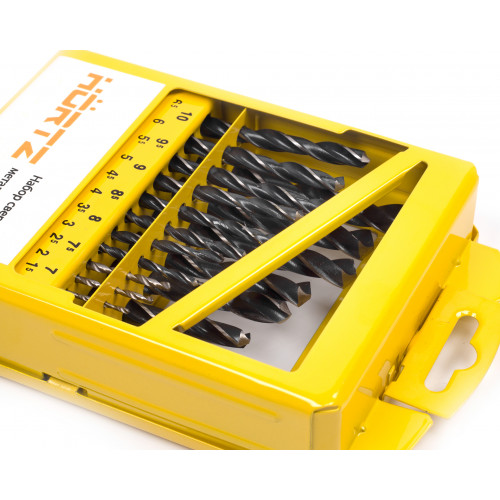 Набор сверл   1-10 19 шт. ТМ