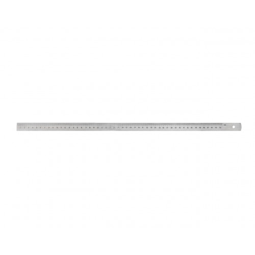 Линейка измерительная  500х28х0.9мм металлическая CNIC