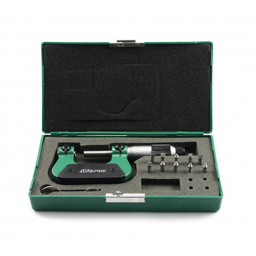 Микрометр резьбовой МВМ-125 0,01 с калибровкой МИК*