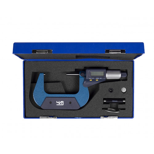 Микрометр МКЦ-  75 0,001 электронный завод. с поверкой ЧИЗ