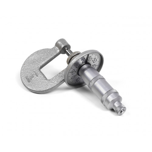 Микрометр листовой МЛ-10 0,01 (циферблат) (0-10) КировИнструмент