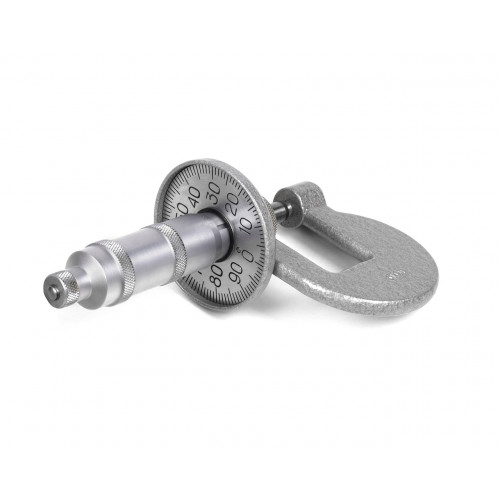 Микрометр листовой МЛ-10 0,01 (циферблат) (0-10) КировИнструмент