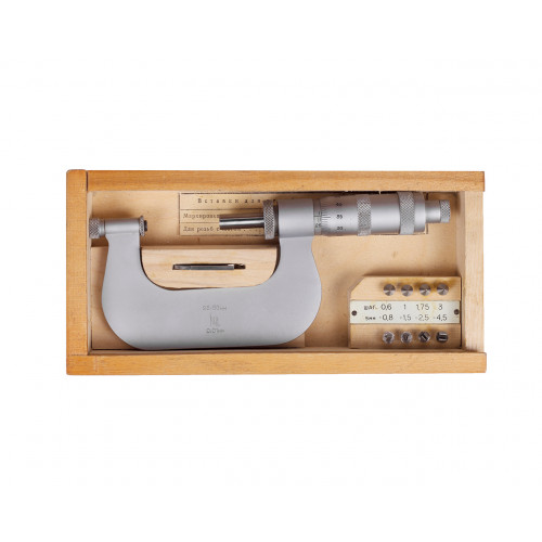 Микрометр резьбовой МВМ- 50 0,01  КировИнструмент