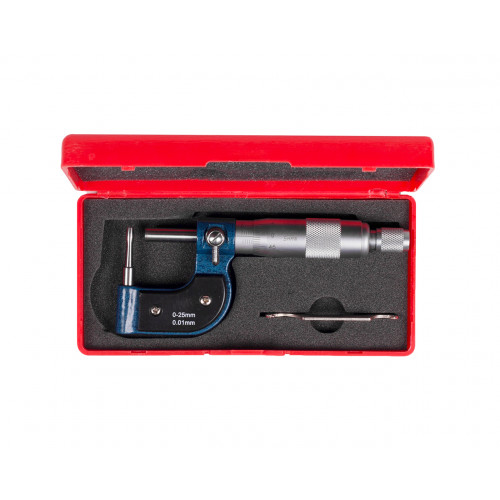 Микрометр трубный МТУ- 25 0,01 с удлинителем пяткой SHAN