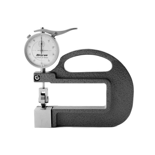 Толщиномер индикаторный ТРЛ  0- 10 0,01 (100мм) роликовый, ручной МИК