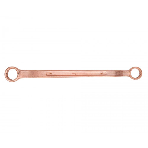 Ключ накидной двусторонний 36x41 омедненный SIT