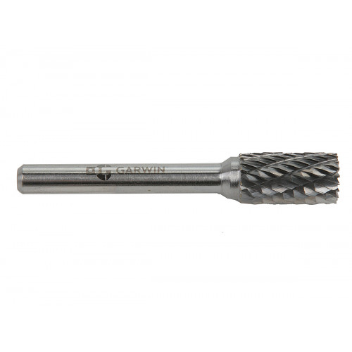 GARWIN INDUSTRIAL 900525-10*20*64 Борфреза цилиндрическая с торцевыми зубьями 10x20x64 мм, VHM, DC, форма B (серия 900525)