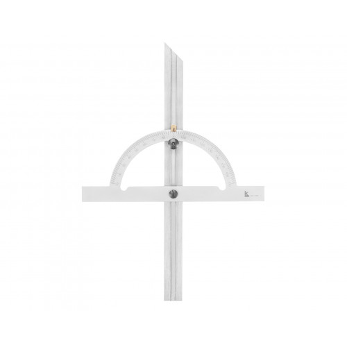 Угломер нониусный 10-170° (150x300мм 1°) регулир.рейка