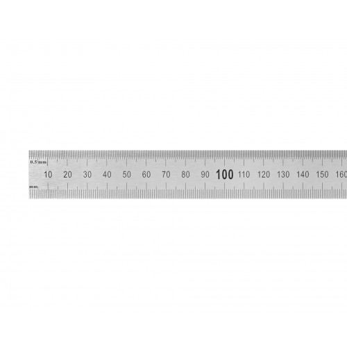 Линейка измерительная  300х25.4мм металлическая МИК*