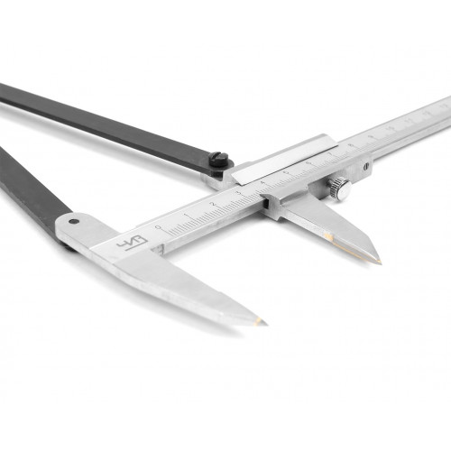 Штангенциркуль разметочный ШЦРТ- 300 0,1 с твердосплавными губками ЧИЗ