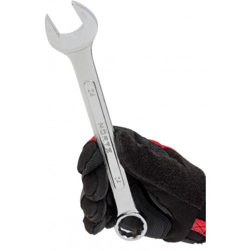 Ключ гаечныйкомб. 24х24 хромированный HOR*