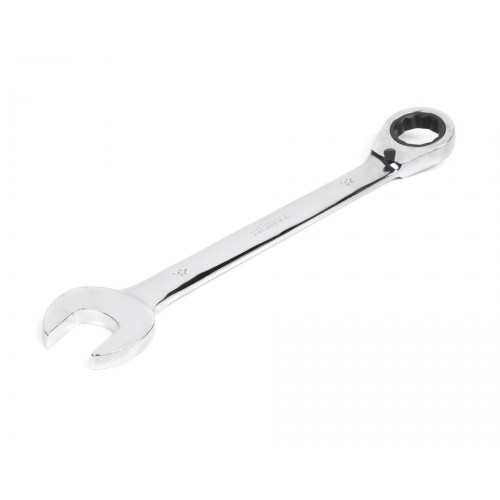 Ключ комбинированный трещоточный реверсивный 32х32 хромированный HOR