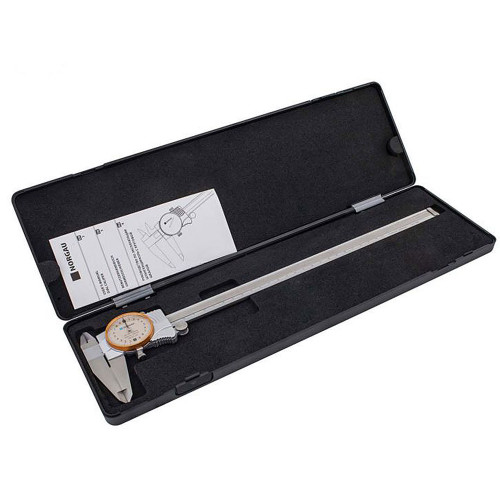 Штангенциркуль ШЦК-1-300 0,02 с круговой шкалой 040027030 NORGAU