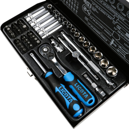 Licota ALT-5007F Набор торцевых головок 1/4