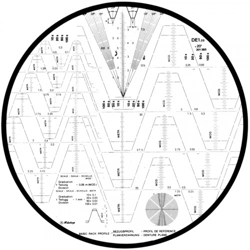 Сетка накладная тип DE 512626 Mitutoyo