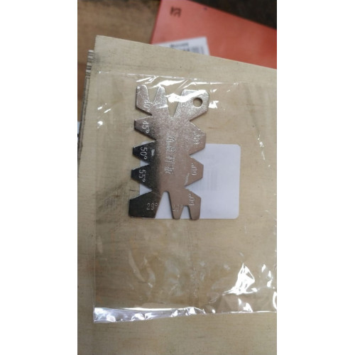 Шаблон для заточки резьбовых резцов