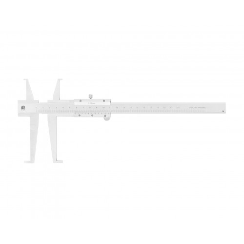 Штангенциркуль нониусный 10-200/18-200 0,02 для измерения внутр. канавок с лезвийными губками 145-204АК Guanglu