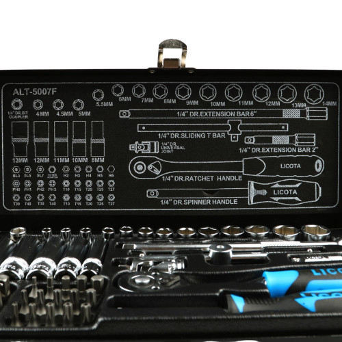 Licota ALT-5007F Набор торцевых головок 1/4