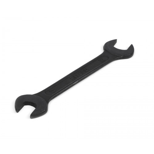 Ключ гаечный рожковый двусторонний  17x22 оксидированный SIT