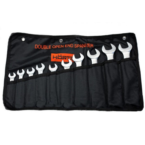 Набор ключей гаеч.двуст. 10шт. (6-30) хром. HOR