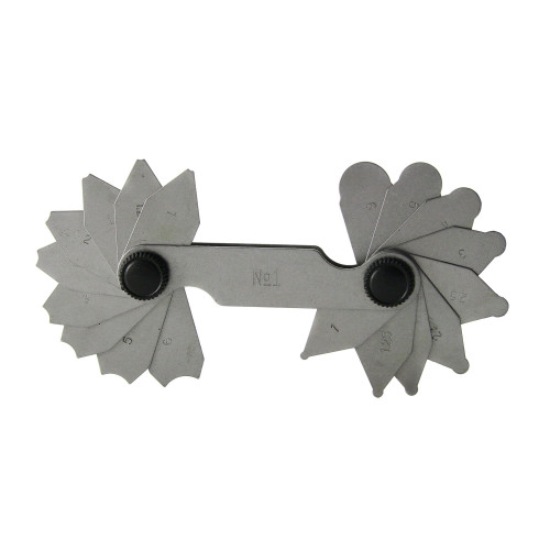 Набор шаблонов радиусных №1 (R 1-6мм) ИЗМЕРОН