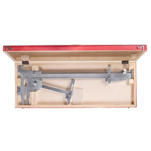 Штангенциркуль путевой ПШВ (Путеец) 290 1 (осн), 10 0,5 (вспом), 16 1 (мал), КировИнструмент