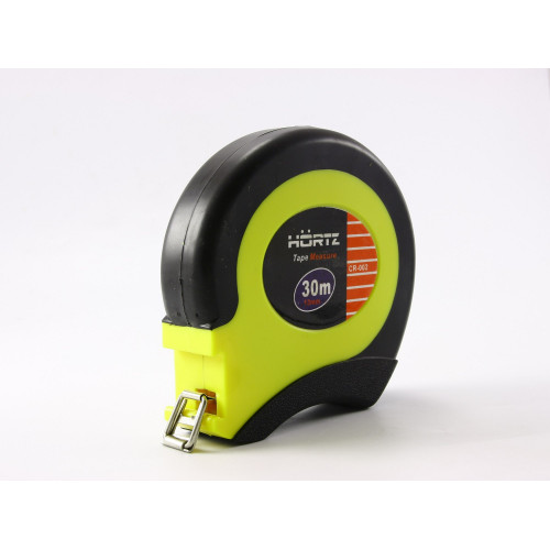 Рулетка  30м ширина 13мм закрытый корп. CR-002 HORTZ