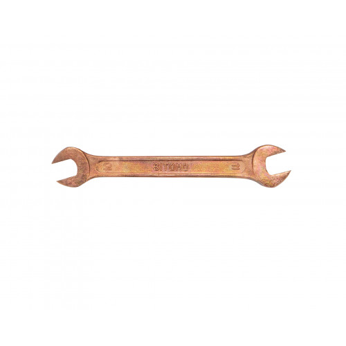 Ключ гаечныйдвуст. 10х11 омедненный SIT*