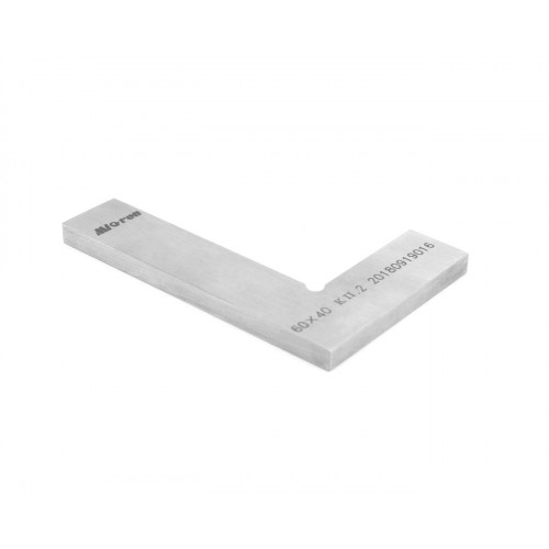 Угольник поверочный УП-  60х 40 кл.2 МИК