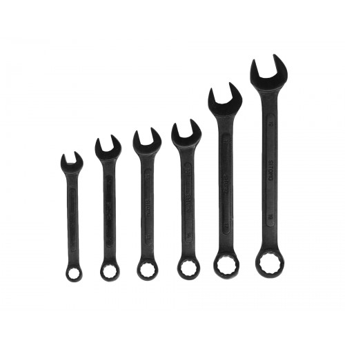 Набор ключей комбиниров.  6шт. (10-19) в клипсе SIT