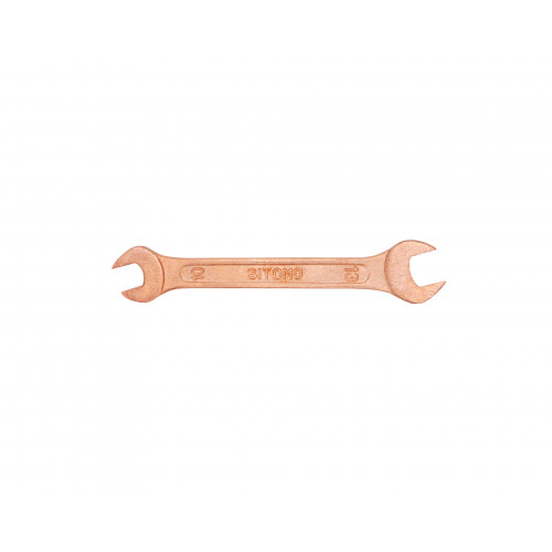 Ключ гаечный рожковый двусторонний  10x13 омедненный SIT