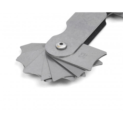 Набор шаблонов радиусных №3 (R 7-25мм) с калибровкой ЧИЗ