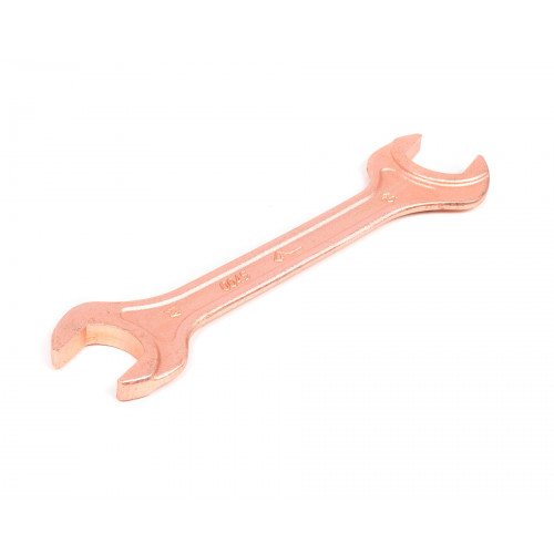 Ключ гаечный рожковый двусторонний  41x46 омедненный