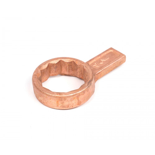 Ключ накидной односторонний  46 омедненный