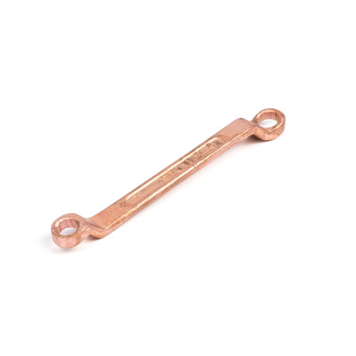 Ключ накидной двусторонний  7x 8 омедненный SIT