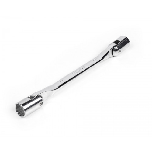 Ключ торцевой шарнирный 17х19 хромированный HOR