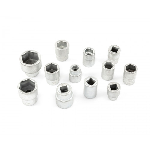 Набор головок N4 оцинк. 8-22мм (кв.10мм) ПВХ фут. SITOMO BELARUS