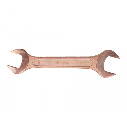 Ключ гаечный рожковый двусторонний  65x70 омедненный SIT