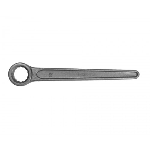 Ключ накидной односторонний  16 прямой длинная ручка HOR*