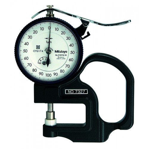 Толщиномер индикаторный ТР  0- 20 0,01 (30мм) ножевидные нак., ручной 7305 Mitutoyo