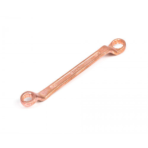 Ключ накидной двусторонний 10x13 омедненный SIT