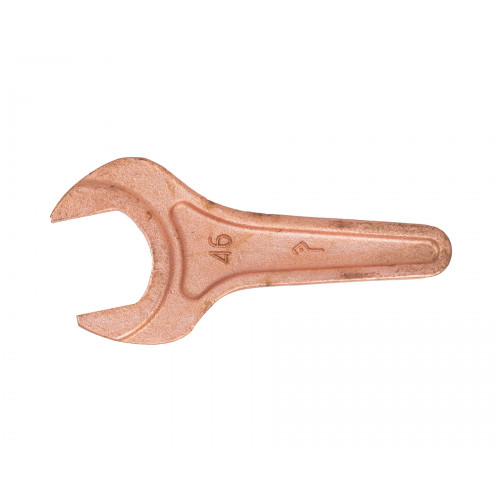 Ключ гаечный рожковый односторонний  46 омедненный